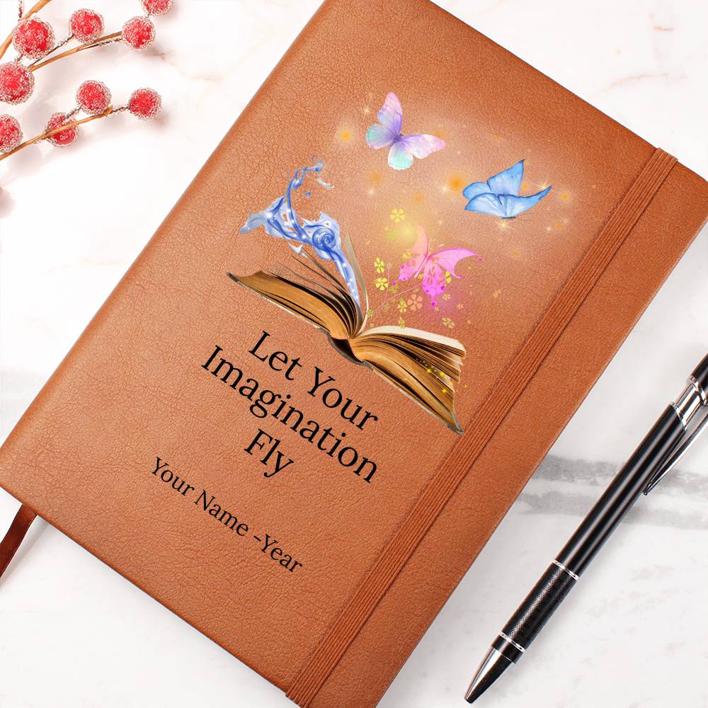 Graphic Journal with Free Gift Wrap-Butterfly Imagination
