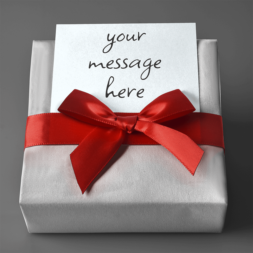 Gift Wrap with Your Message