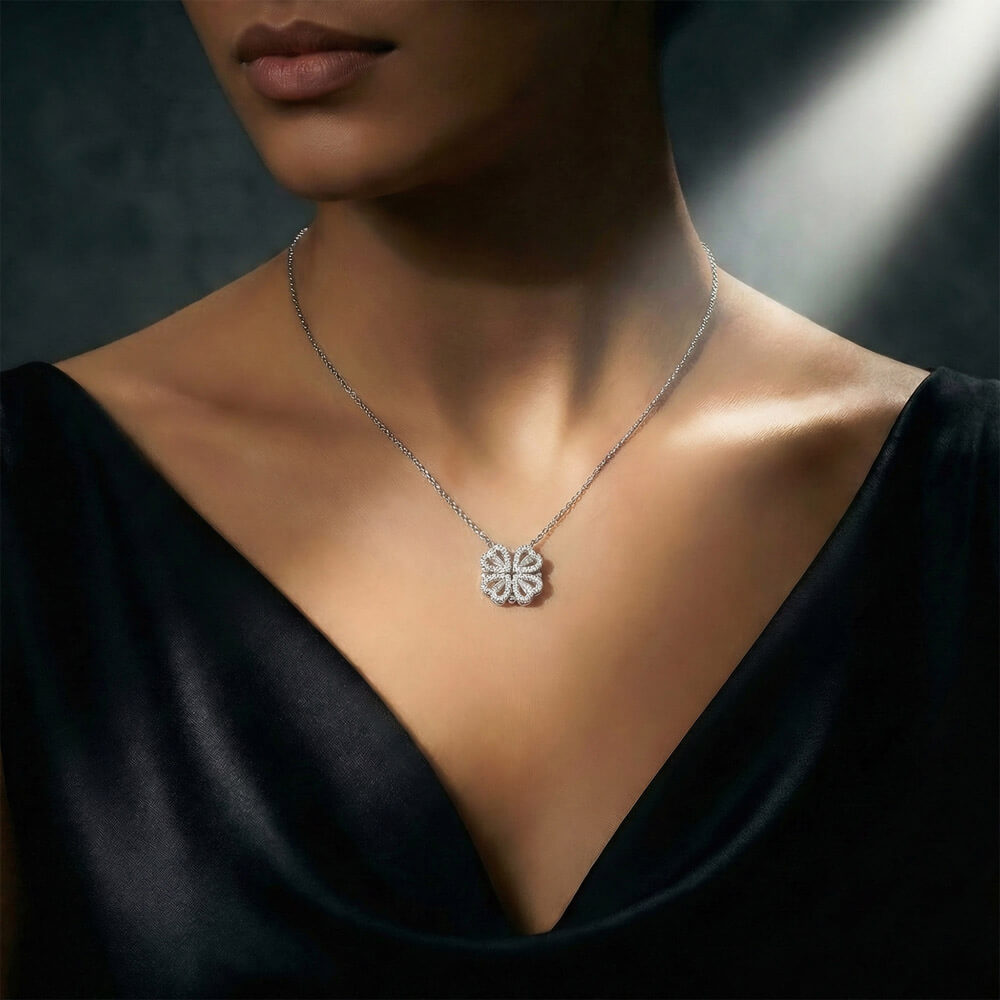 The Magnetic Hearts Necklace- To My Daughter