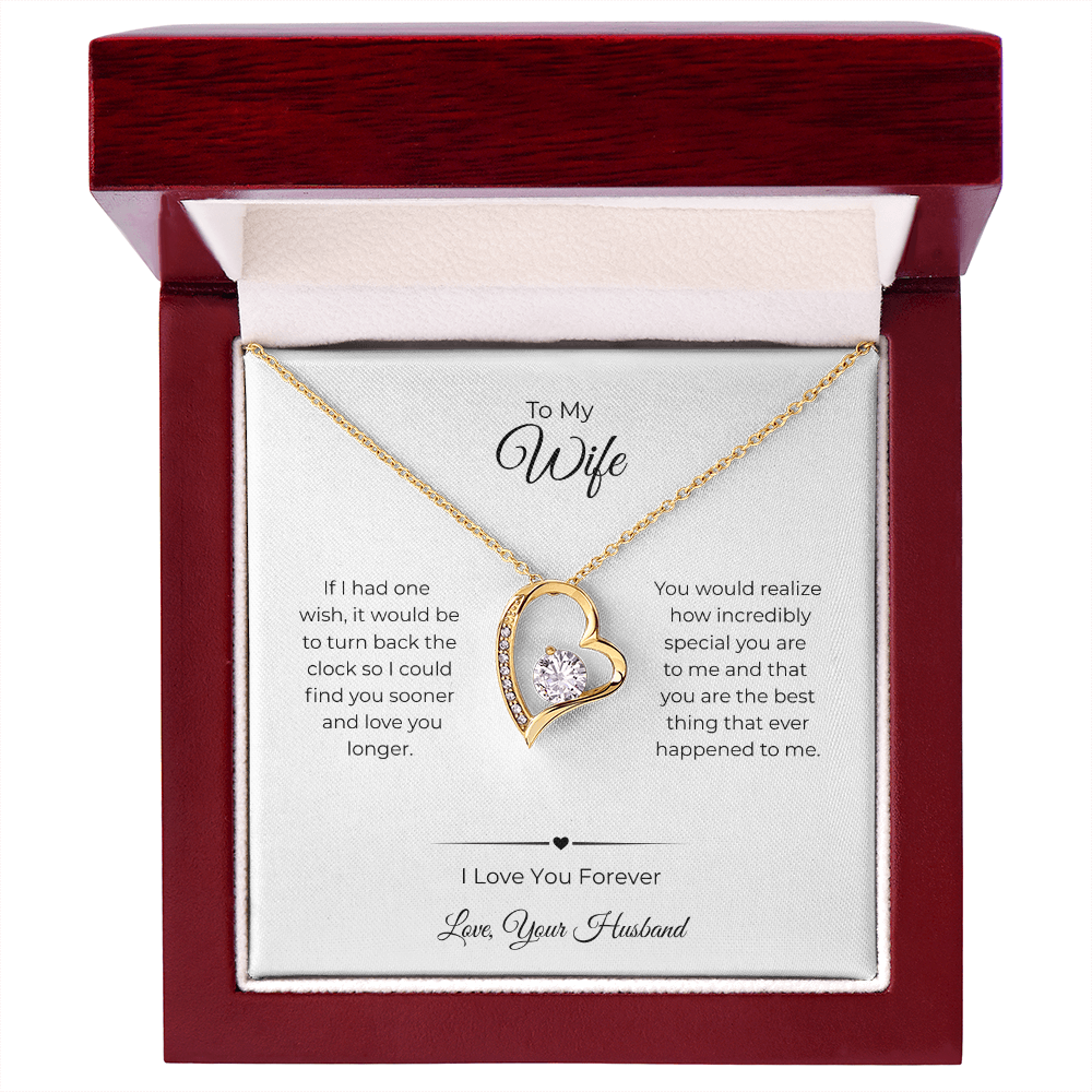 Dazzling Forever Love Necklace-For your Wife
