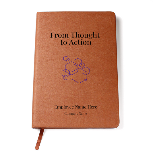 Graphic Leather Journal -Employee