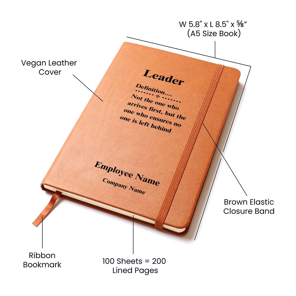 leather journal-Employee