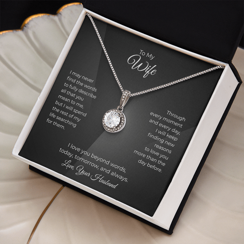 Dazzling Eternal Hope Necklace-For your Wife