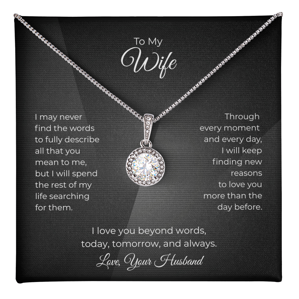 Dazzling Eternal Hope Necklace-For your Wife