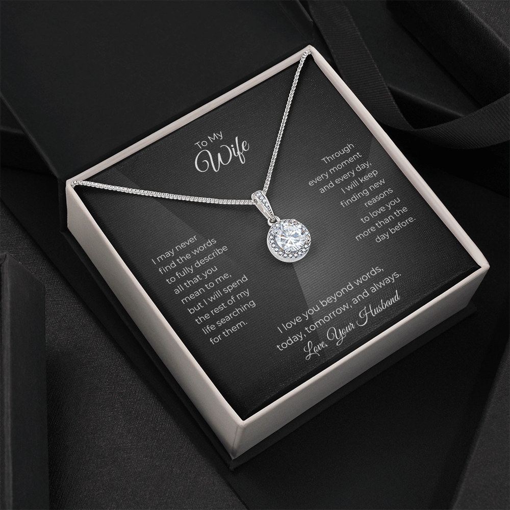 Dazzling Eternal Hope Necklace-For your Wife
