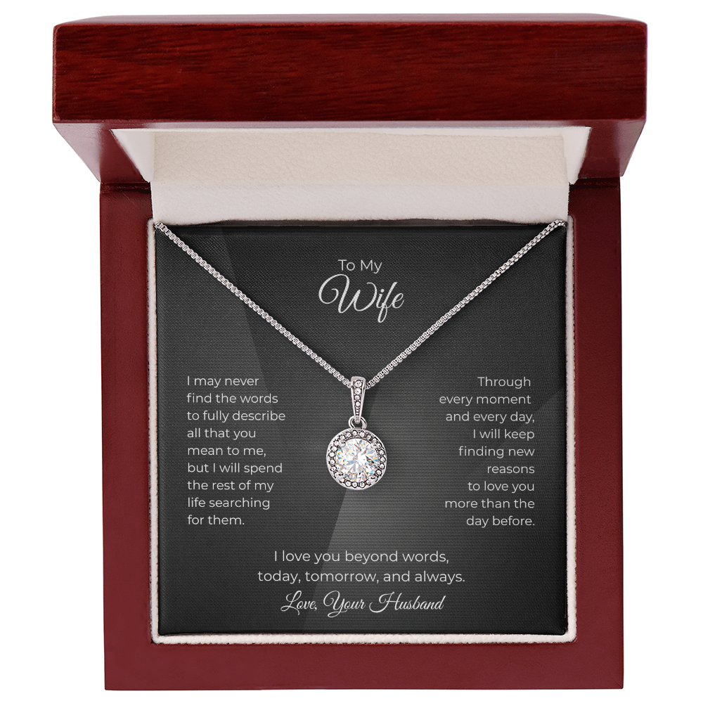 Dazzling Eternal Hope Necklace-For your Wife