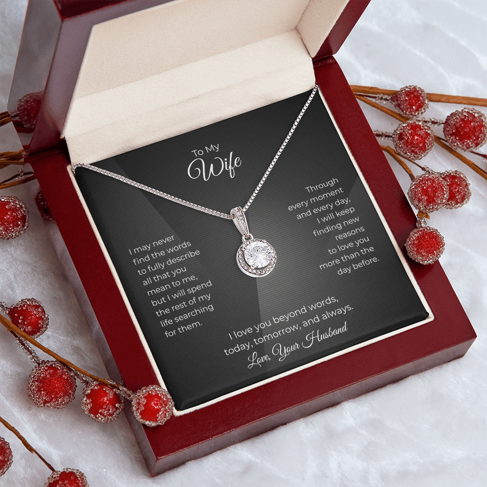 Dazzling Eternal Hope Necklace-For your Wife
