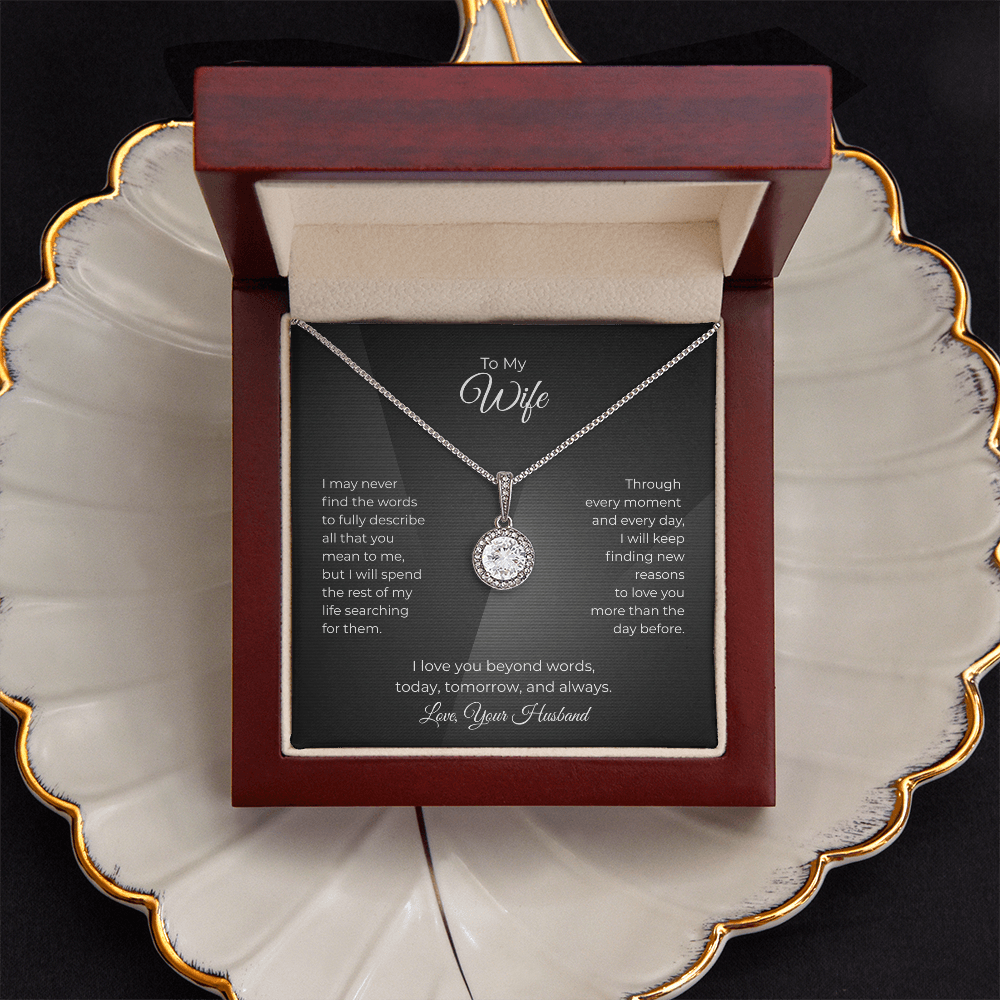 Dazzling Eternal Hope Necklace-For your Wife