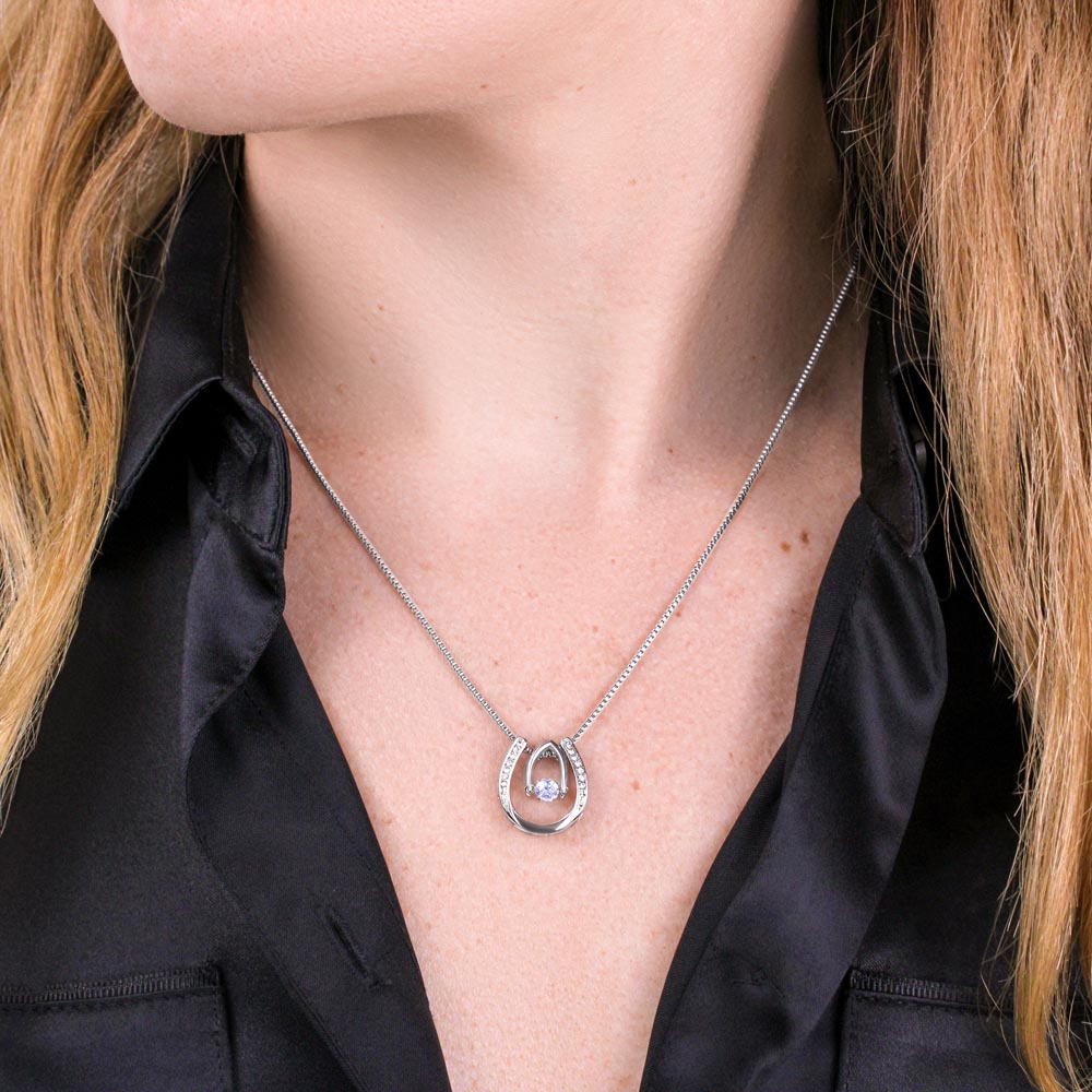 Lucky In Love Necklace For Your Wife