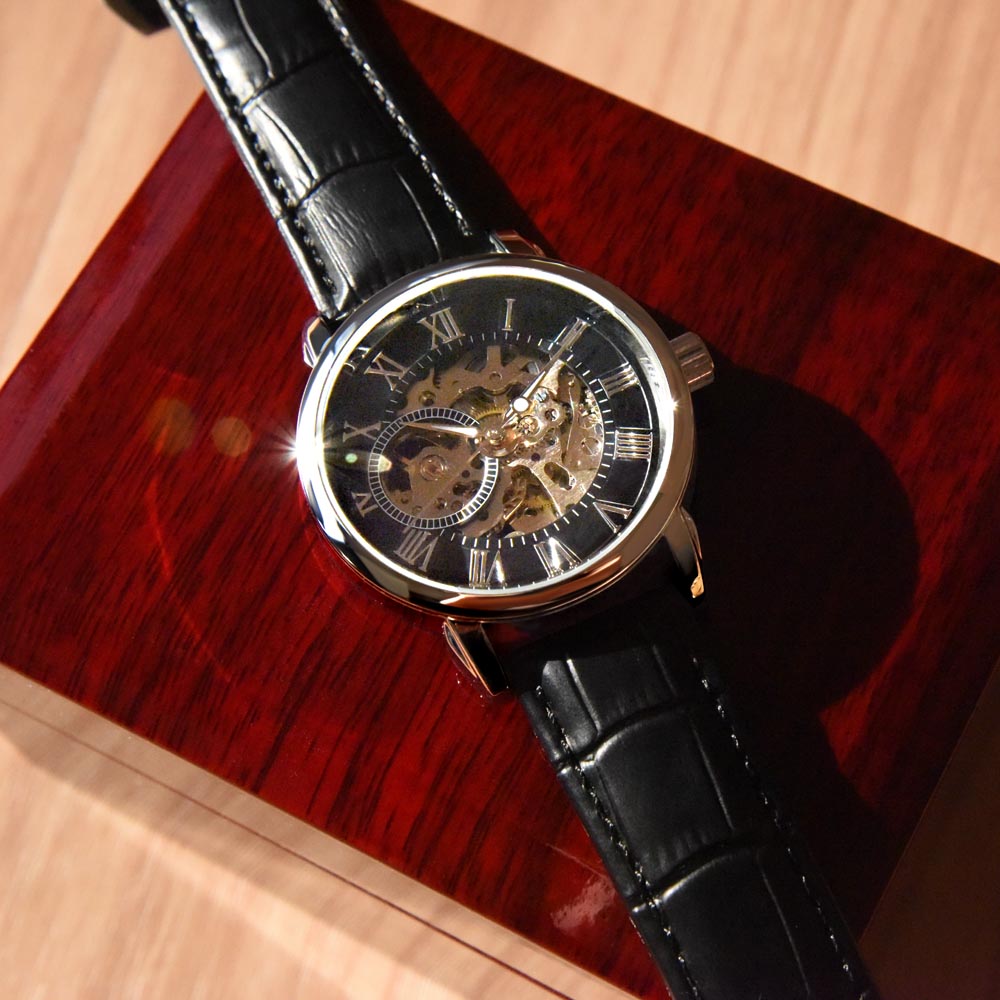 Men's Openwork Watch-Employee Milestone- 10 yrs