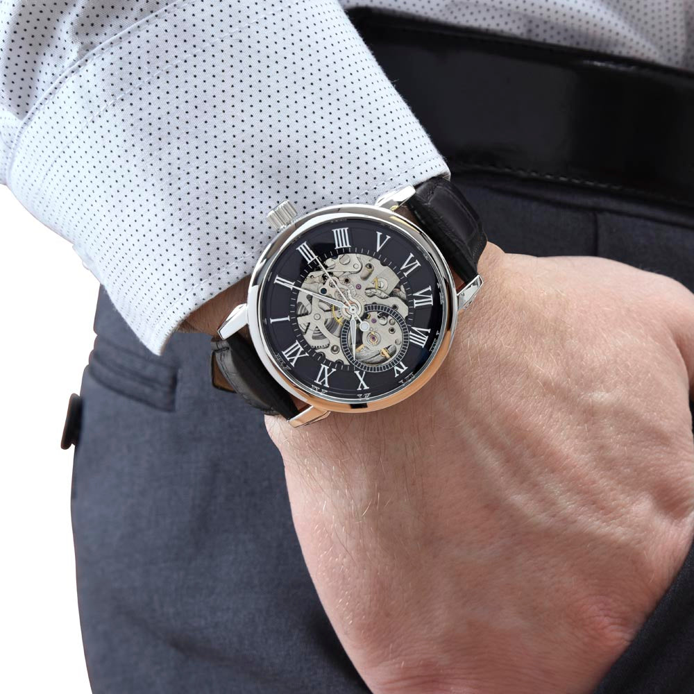 Men's Openwork Watch-Client Appreciation