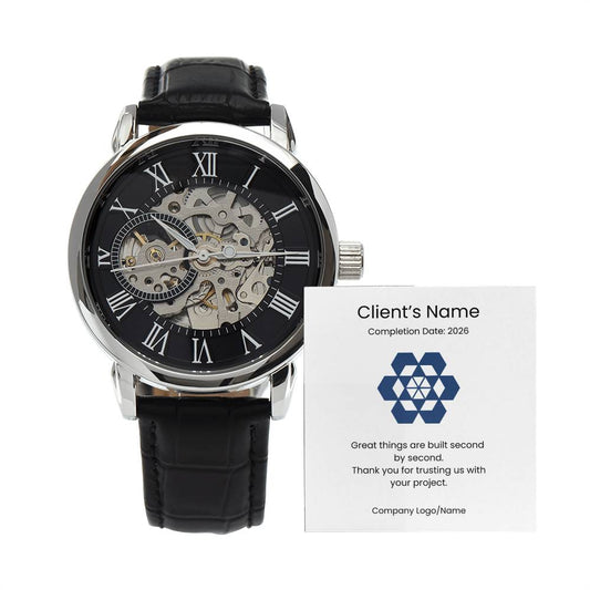 Men's Openwork Watch-Client Appreciation