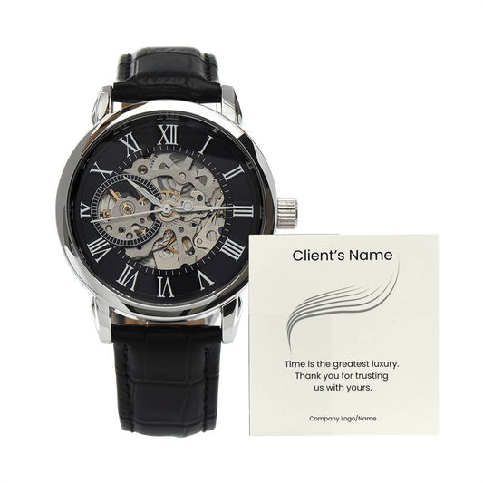 Men's Openwork Watch-Client Appreciation