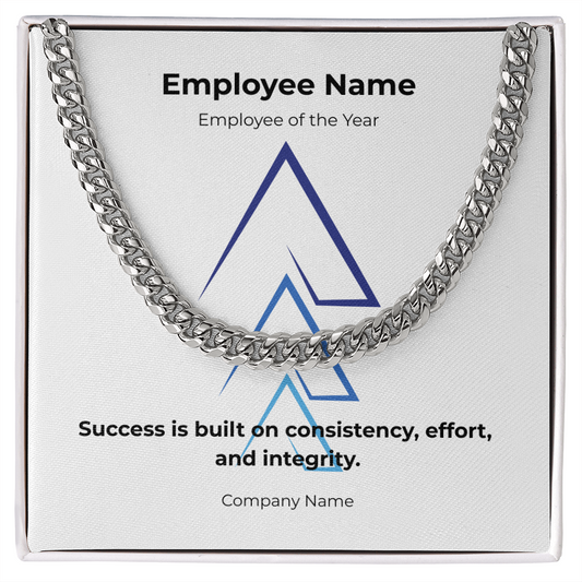 Cuban Link Chain -Employee Recognition-Year