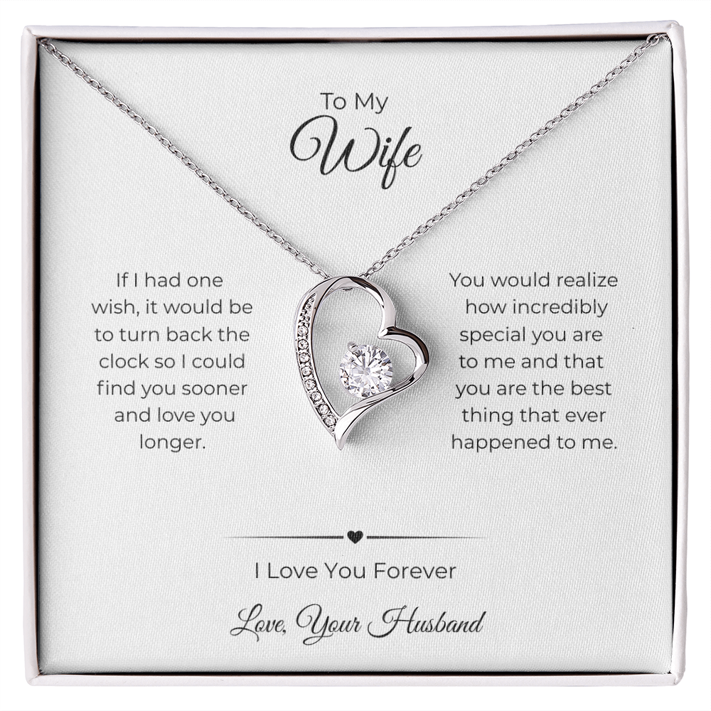 Dazzling Forever Love Necklace-For your Wife