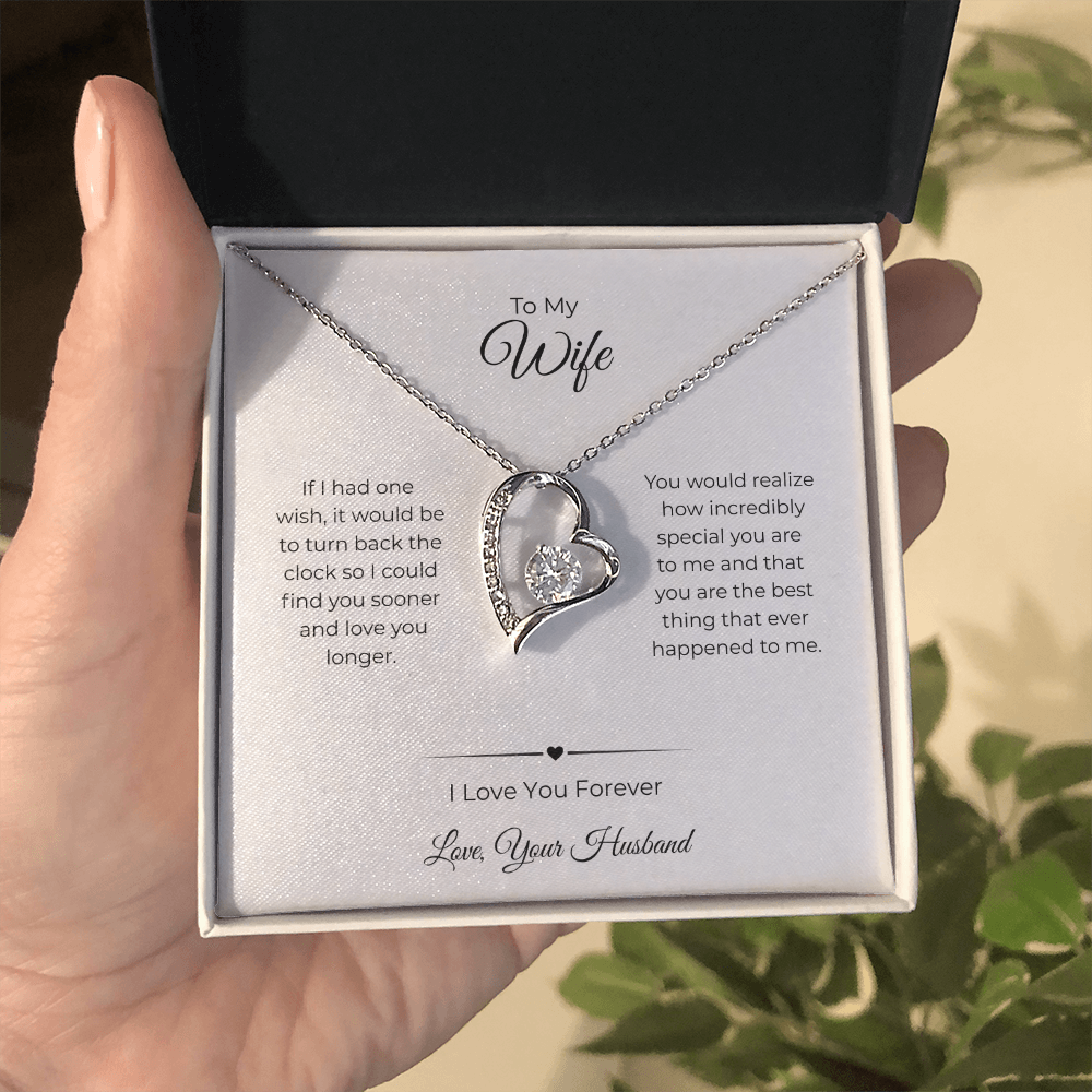 Dazzling Forever Love Necklace-For your Wife