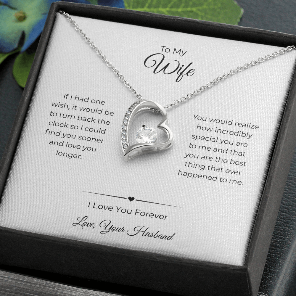 Dazzling Forever Love Necklace-For your Wife