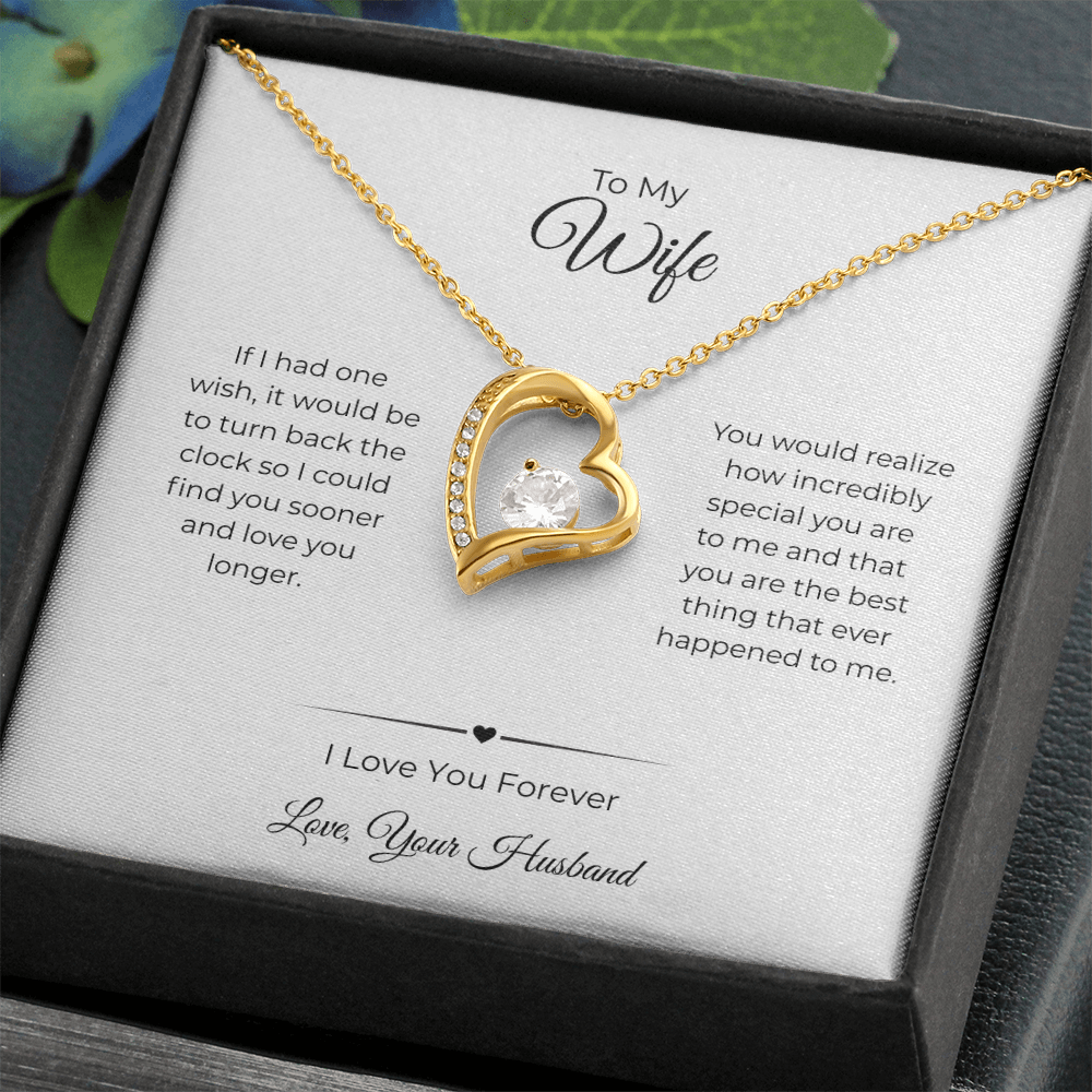 Dazzling Forever Love Necklace-For your Wife