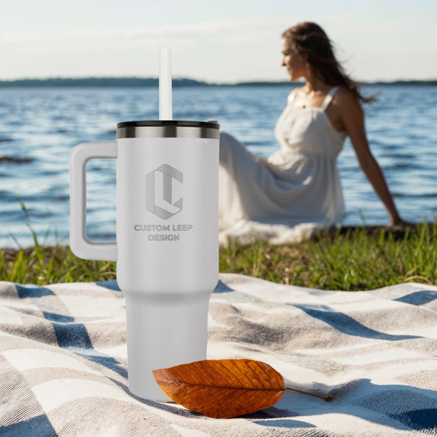 Pinnacle laser-engraved 40oz Tumbler-Branded Mug