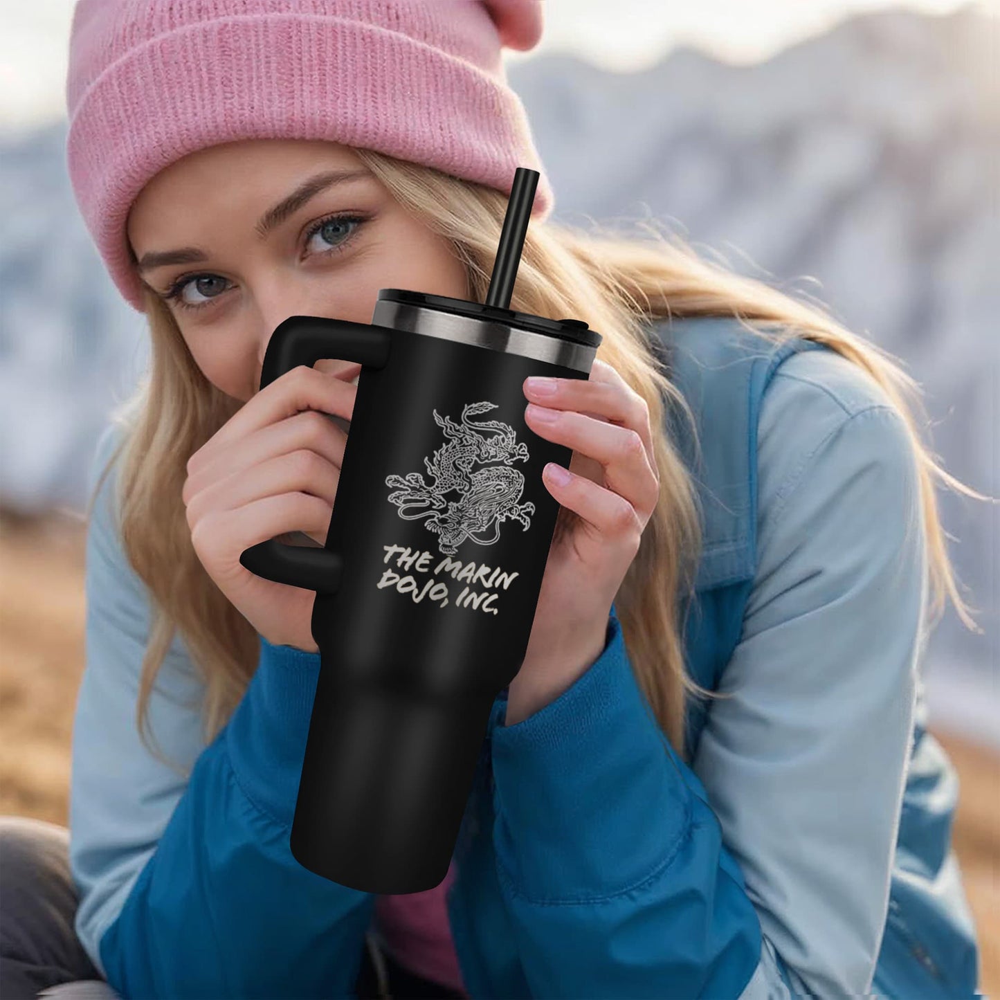 Pinnacle 40oz Tumbler- Business & Hospitality Gifts-Dojo Logo