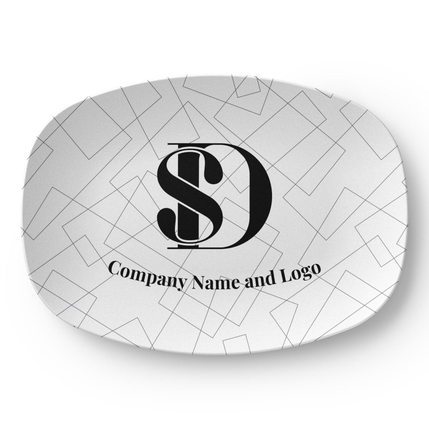 Custom printed serving 10” x 14” Platter- Business Branded Serving Platter