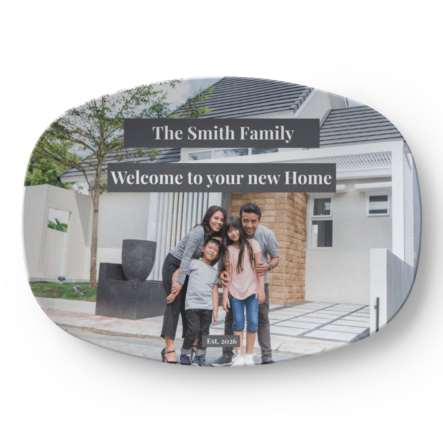 Custom printed serving 10” x 14” Platter- Client Appreciation Gift