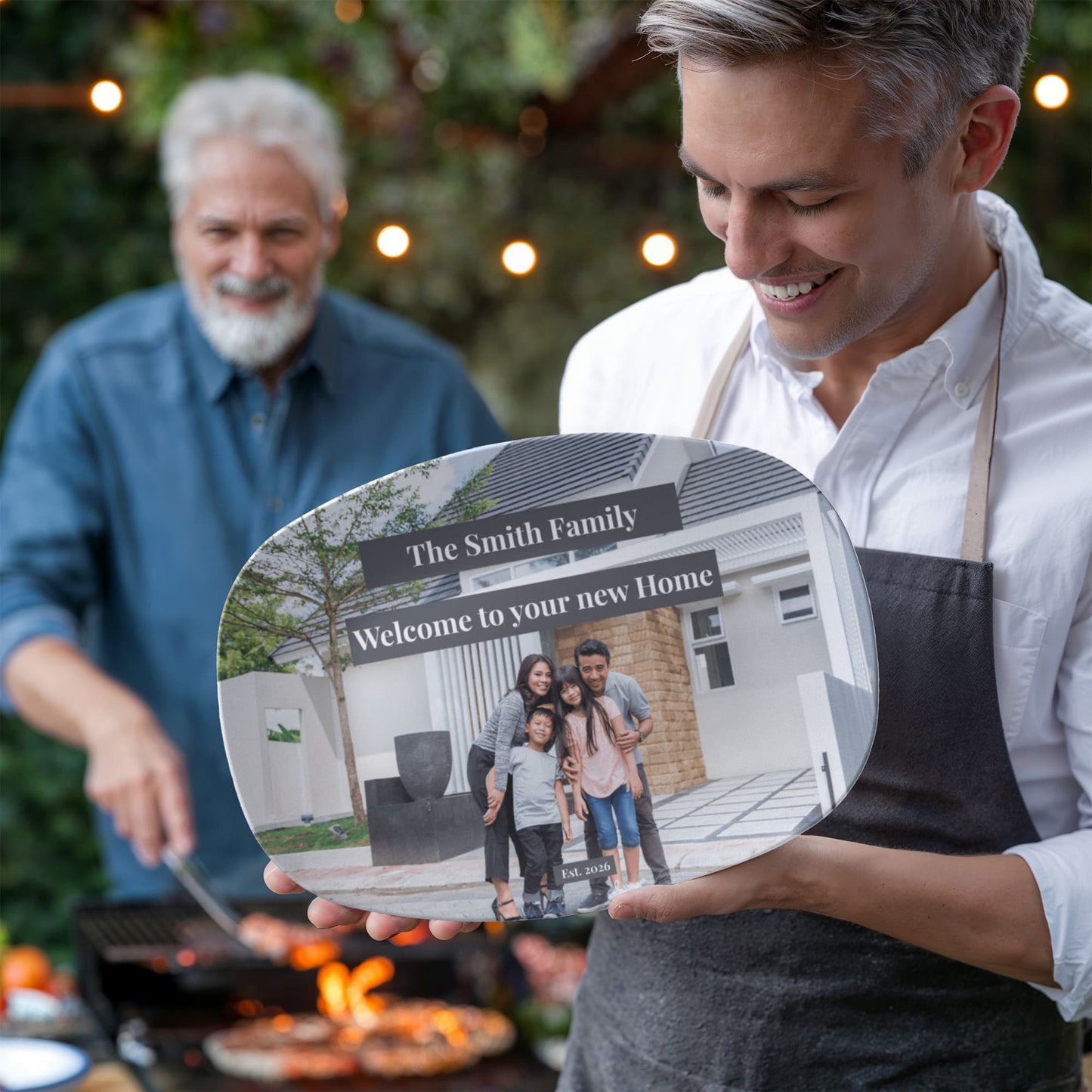 Custom printed serving 10” x 14” Platter- Client Appreciation Gift