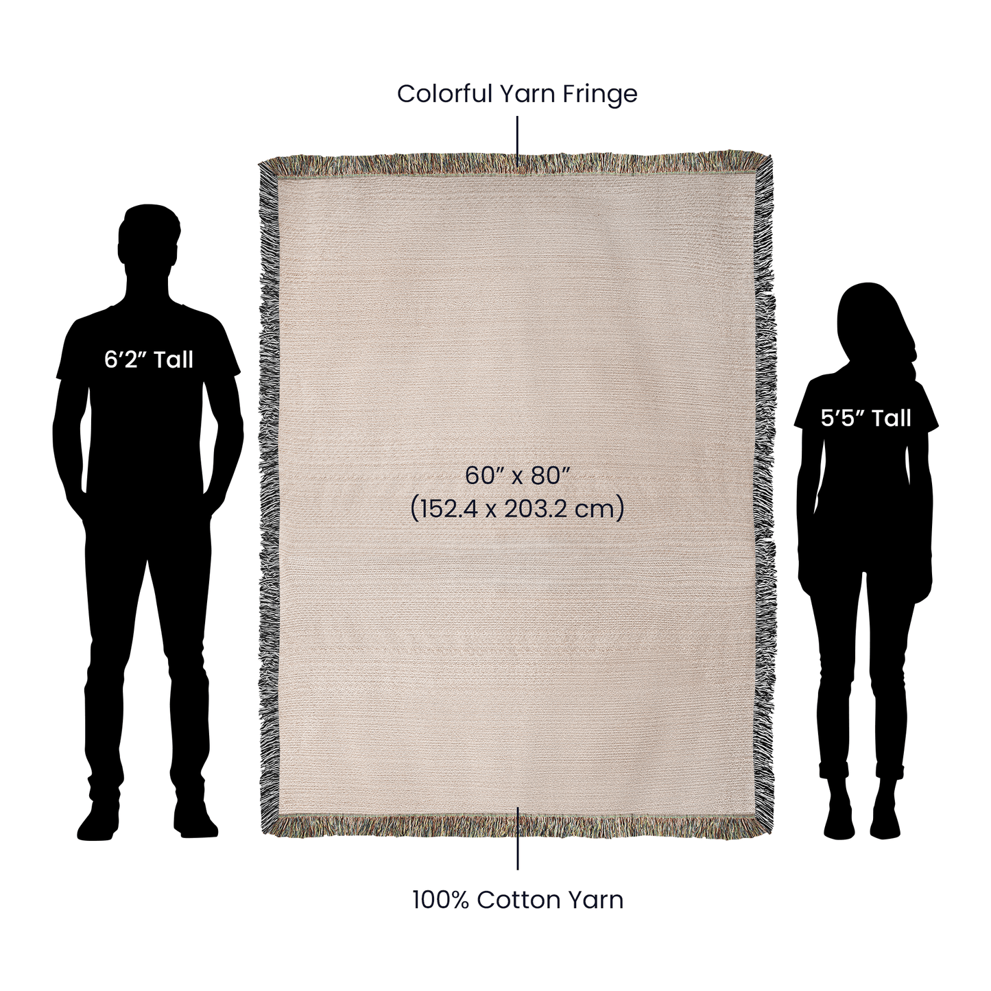 Heirloom Artwork Woven Blanket-Client Appreciation