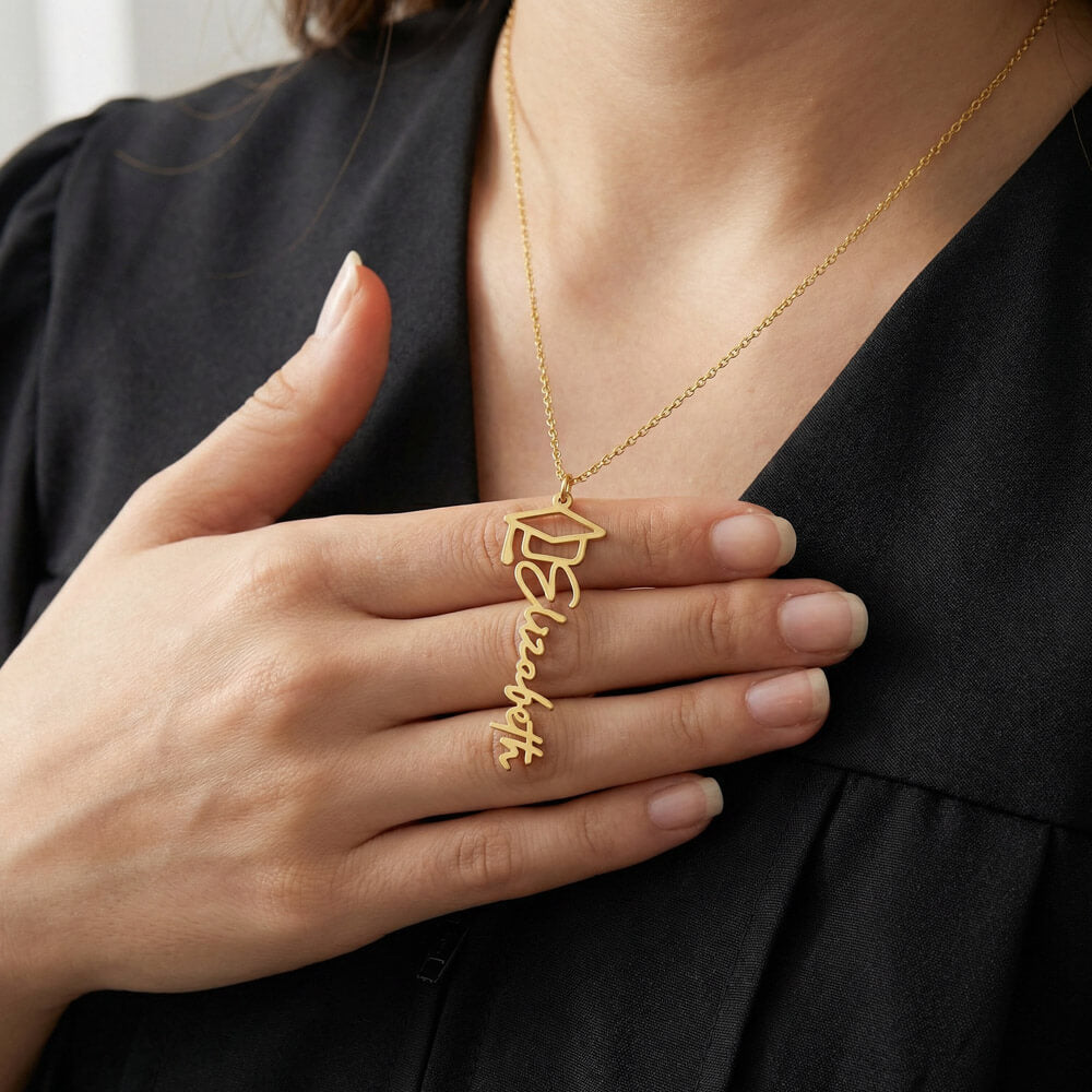 Personalized Graduation Name Necklace