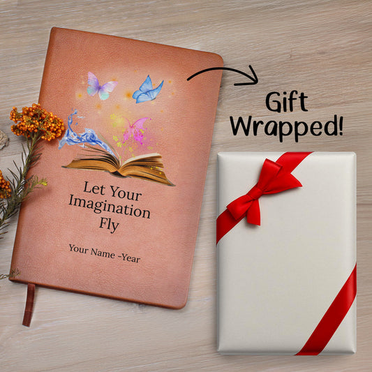Graphic Journal with Free Gift Wrap-Butterfly Imagination